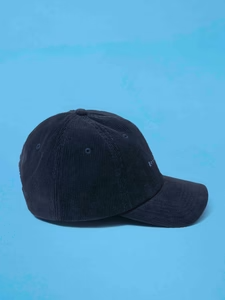 ROARSOME CORDUROY CAP - NAVY