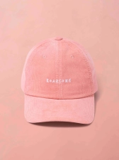 ROARSOME CORDUROY CAP - PINK