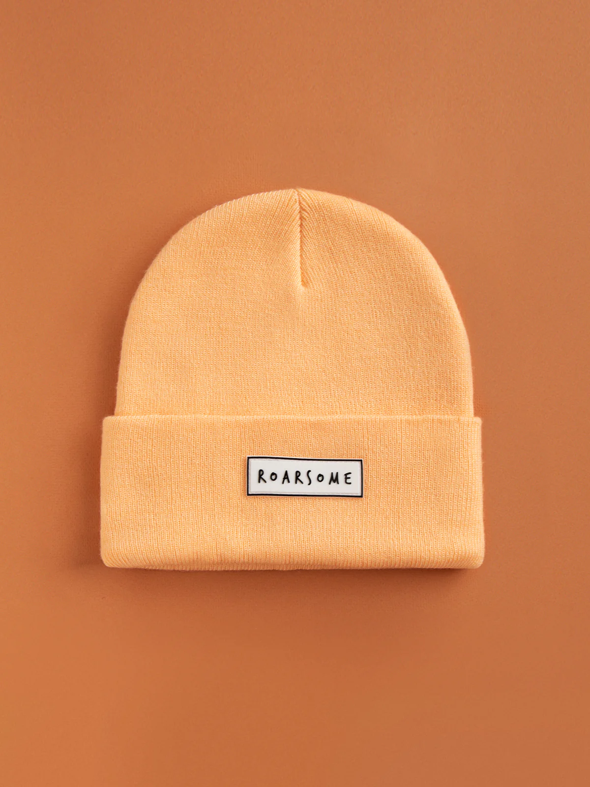 ROARSOME KIDS BEANIES - PEACH