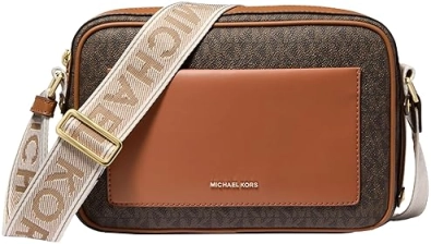 MICHAEL KORS WOMENS MAEVE LARGE CROSSBODY BAG WITH POCKET STYLISH DESIGNER HANDBAG