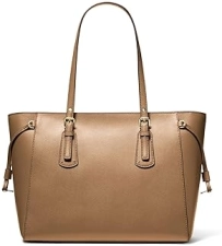 MICHAEL KORS WOMENS VOYAGER MEDIUM TOTE BAG STYLISH DESIGNER HANDBAG FOR EVERYDAY USE