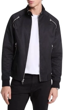 MICHAEL KORS MENS HARRINGTON JACKET STYLISH LIGHTWEIGHT CASUAL OUTERWEAR FOR MEN