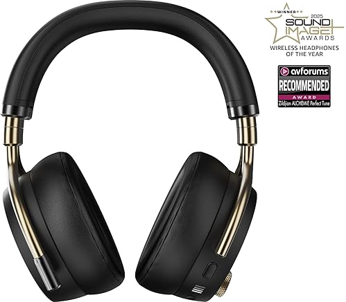 ZILDJIAN ALCHEM-E WIRELESS OVER-EAR HEADPHONES WITH ACTIVE NOISE CANCELLING MIC, 45H BATTERY
