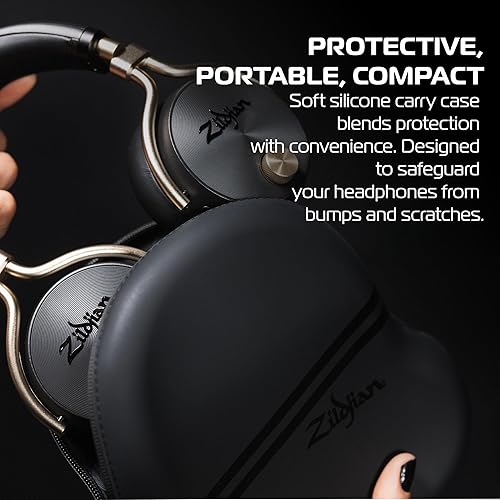 ZILDJIAN ALCHEM-E WIRELESS OVER-EAR HEADPHONES WITH ACTIVE NOISE CANCELLING MIC, 45H BATTERY