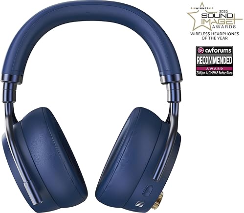 ZILDJIAN ALCHEM-E WIRELESS OVER-EAR HEADPHONES, ANC, MIC, 45H BATTERY, MIDNIGHT