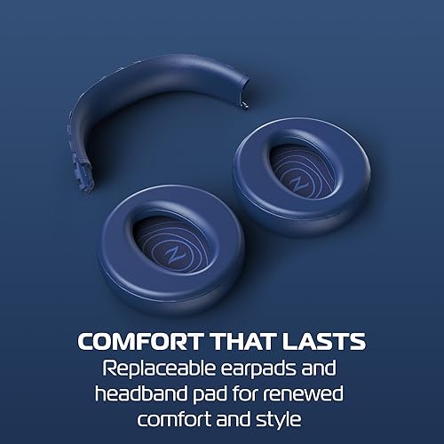 ZILDJIAN ALCHEM-E WIRELESS OVER-EAR HEADPHONES, ANC, MIC, 45H BATTERY, MIDNIGHT