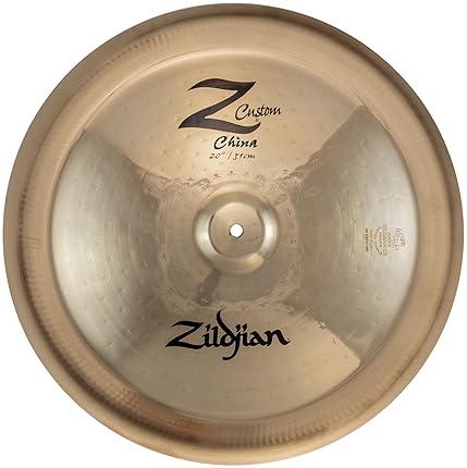 ZILDJIAN Z CUSTOM 20 INCH CHINA CYMBAL PROFESSIONAL DRUM CYMBAL FOR POWERFUL SOUND