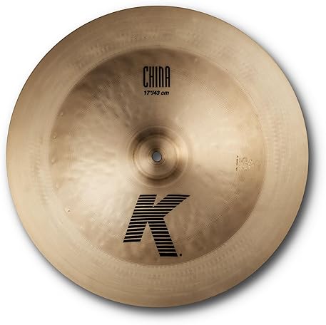ZILDJIAN K SERIES 17 INCH CHINA CRASH CYMBAL PROFESSIONAL DRUM CYMBAL FOR DRUMMERS
