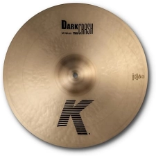 ZILDJIAN K SERIES DARK 18 THIN CRASH CYMBAL PROFESSIONAL DRUM CYMBAL FOR RICH SOUND