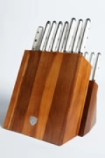 DALSTRONG GLADIATOR SERIES 18-PIECE COLOSSAL KNIFE SET WITH BLOCK WHITE