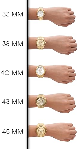 MICHAEL KORS WOMENS PHOEBE STAINLESS STEEL WATCH MK7566 ELEGANT THREE-HAND DESIGN
