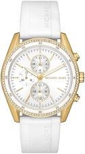 MICHAEL KORS HADYN WOMENS STAINLESS STEEL WATCH WITH COMFORTABLE SILICONE BAND