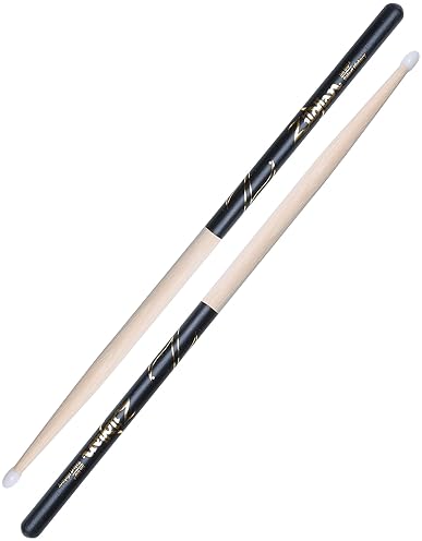ZILDJIAN 5A NYLON TIP DRUMSTICKS DURABLE LIGHTWEIGHT DRUM STICKS FOR DRUMMERS