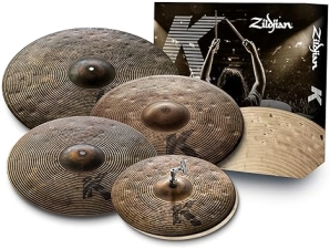 ZILDJIAN K CUSTOM SPECIAL DRY CYMBAL SET PROFESSIONAL DRUM CYMBALS KIT