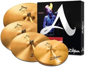 ZILDJIAN A SERIES 391 CYMBAL BOX SET PROFESSIONAL DRUM CYMBALS COLLECTION