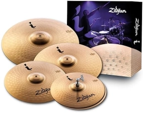 ZILDJIAN I FAMILY PRO GIG CYMBAL PACK 14 HI-HATS, 16 CRASH, 18 CRASH, 20 RIDE