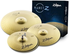 ZILDJIAN PLANET Z COMPLETE CYMBAL SET 14, 16, 20 DRUM CYMBALS KIT
