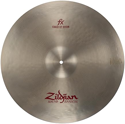ZILDJIAN 22-INCH FX EFFECT CYMBAL MULTICOLORED PERCUSSION CYMBAL A0623