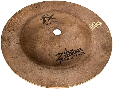 ZILDJIAN FX BLAST 7-INCH BELL CYMBAL HIGH-QUALITY PERCUSSION ACCESSORY
