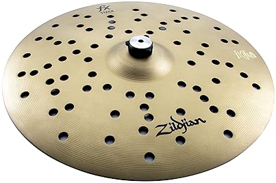 ZILDJIAN 16-INCH FX STACK CYMBAL WITH MOUNT PROFESSIONAL DRUM ACCESSORY