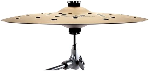 ZILDJIAN 16-INCH FX STACK CYMBAL WITH MOUNT PROFESSIONAL DRUM ACCESSORY