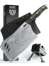 DALSTRONG CLEAVER KNIFE WITH STAND