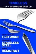 DALSTRONG 20-PIECE FLATWARE CUTLERY SET