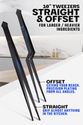 DALSTRONG 5 PIECE PLATING TWEEZERS SET