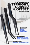 DALSTRONG 5 PIECE PLATING TWEEZERS SET