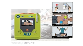 TIGERMEDICAL AED 3 AUTOMATED EXTERNAL DEFIBRILLATOR