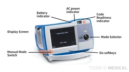 TIGERMEDICAL R SERIES BLS HOSPITAL AED/DEFIBRILLATOR