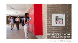 TIGERMEDICAL LIFEPAK CR2 AED DEFIBRILLATOR