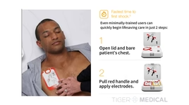 TIGERMEDICAL LIFEPAK CR2 AED DEFIBRILLATOR