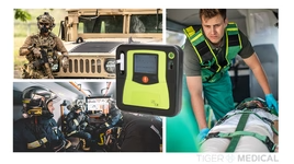TIGERMEDICAL AED PRO AUTOMATED EXTERNAL DEFIBRILLATOR
