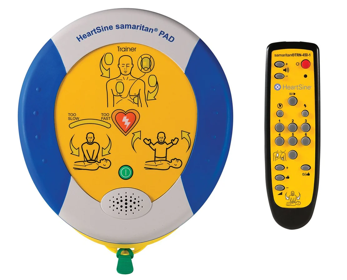 TIGERMEDICAL PAD AED DEFIBRILLATOR TRAINING SYSTEM WITH REMOTE CONTROL