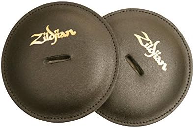 ZILDJIAN LEATHER CYMBAL PADS PAIR DURABLE DRUM CYMBAL PROTECTION PADS