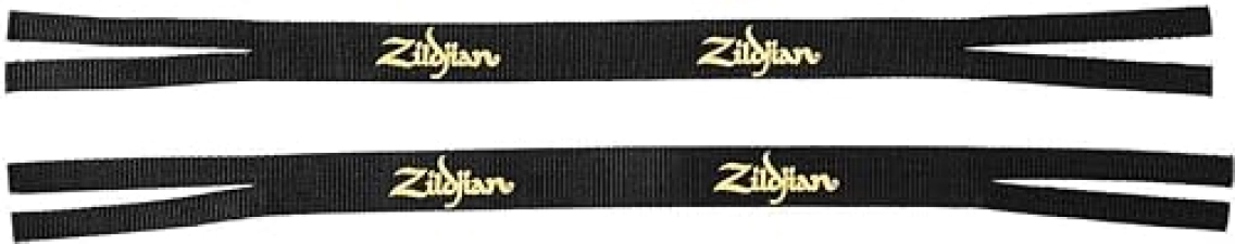 ZILDJIAN NYLON CYMBAL STRAPS PAIR DURABLE DRUM ACCESSORY FOR SECURE CYMBAL MOUNTING