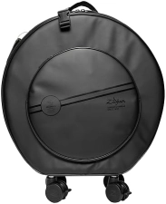 ZILDJIAN 24 INCH ROLLING CYMBAL BAG BLACK DURABLE TOURING CYMBAL CASE WITH WHEELS