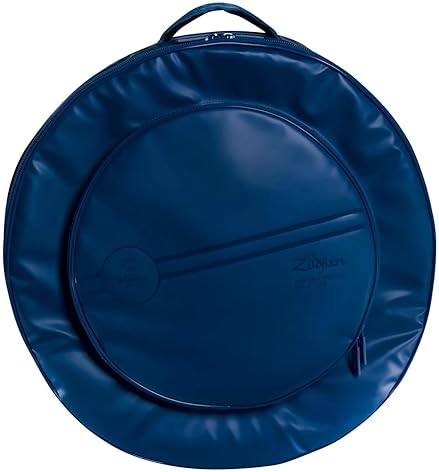 ZILDJIAN 22 INCH GIGGING BACKPACK CYMBAL BAG IN MIDNIGHT DURABLE DRUM ACCESSORY BAG