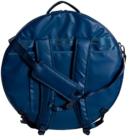 ZILDJIAN 22 INCH GIGGING BACKPACK CYMBAL BAG IN MIDNIGHT DURABLE DRUM ACCESSORY BAG