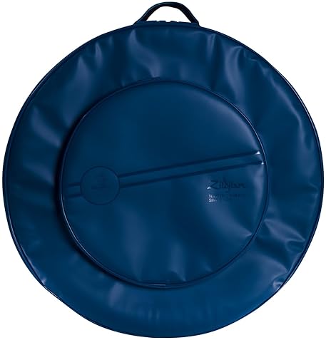 ZILDJIAN 24 INCH GIGGING BACKPACK CYMBAL BAG IN MIDNIGHT DURABLE DRUM ACCESSORY CASE