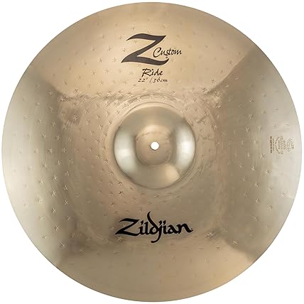 ZILDJIAN Z CUSTOM 22 INCH RIDE CYMBAL PROFESSIONAL DRUM CYMBAL FOR DRUMMERS