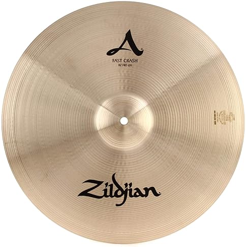 ZILDJIAN A SERIES 16 INCH FAST CRASH CYMBAL PROFESSIONAL DRUM CYMBAL