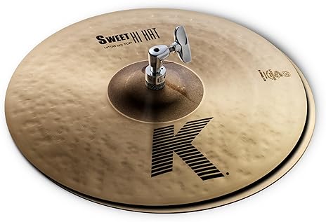 ZILDJIAN K SWEET 14 INCH HI-HAT CYMBALS PROFESSIONAL DRUM CYMBALS FOR DRUMMERS