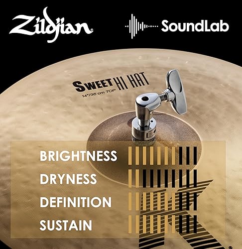 ZILDJIAN K SWEET 14 INCH HI-HAT CYMBALS PROFESSIONAL DRUM CYMBALS FOR DRUMMERS