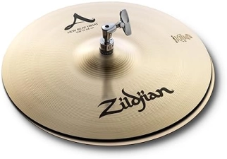 ZILDJIAN A SERIES NEW BEAT 14 INCH HI-HAT CYMBALS PROFESSIONAL DRUM CYMBALS