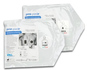 TIGERMEDICAL PRO PADZ BIPHASIC MULTI-FUNCTION ELECTRODES, CASE - 12/CS