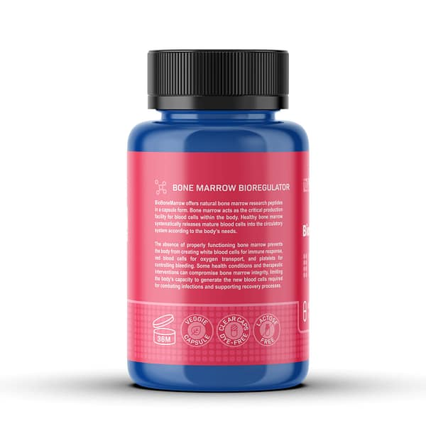 BIOLONGEVITY BIOBONEMARROW – A-20 PEPTIDE BIOREGULATOR (BONOMARLOT) 60 CAPSULES