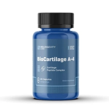 BIOLONGEVITY  BIOCARTILAGE – A-4 CARTILAGE PEPTIDE BIOREGULATOR (SIGUMIR) 20 CAPSULES