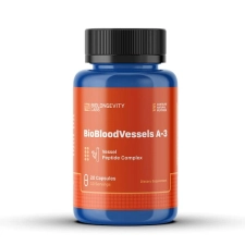 BIOLONGEVITY BIOBLOODVESSELS – A-3 BLOOD VESSELS PEPTIDE BIOREGULATOR (VENTFORT) 20 CAPSULES